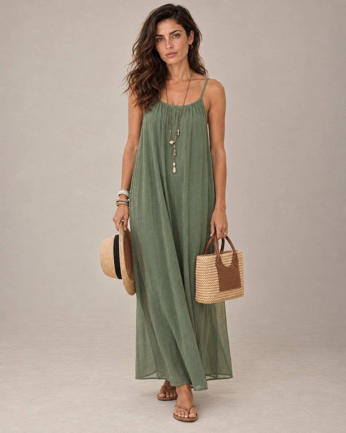 Vestido Playa Verde