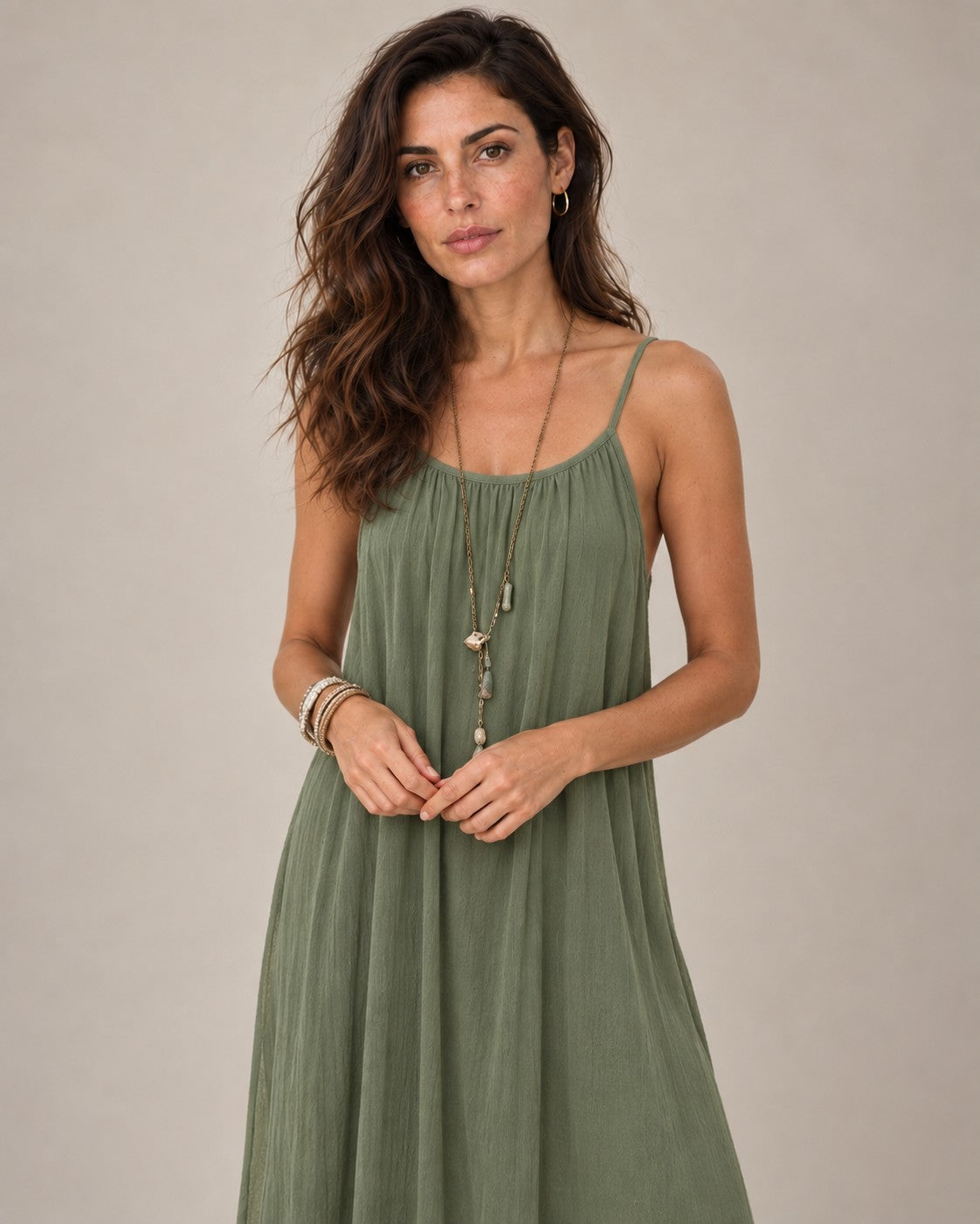 Vestido Playa Verde