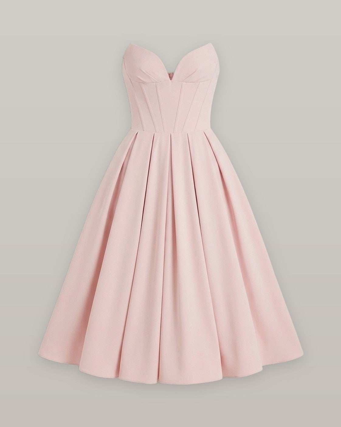 Amalfi Sculpted Bodice Midi Dress