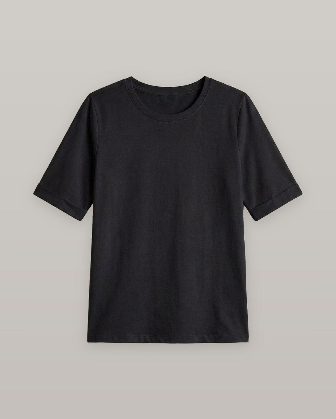 Half Sleeve Crew Neck Tee