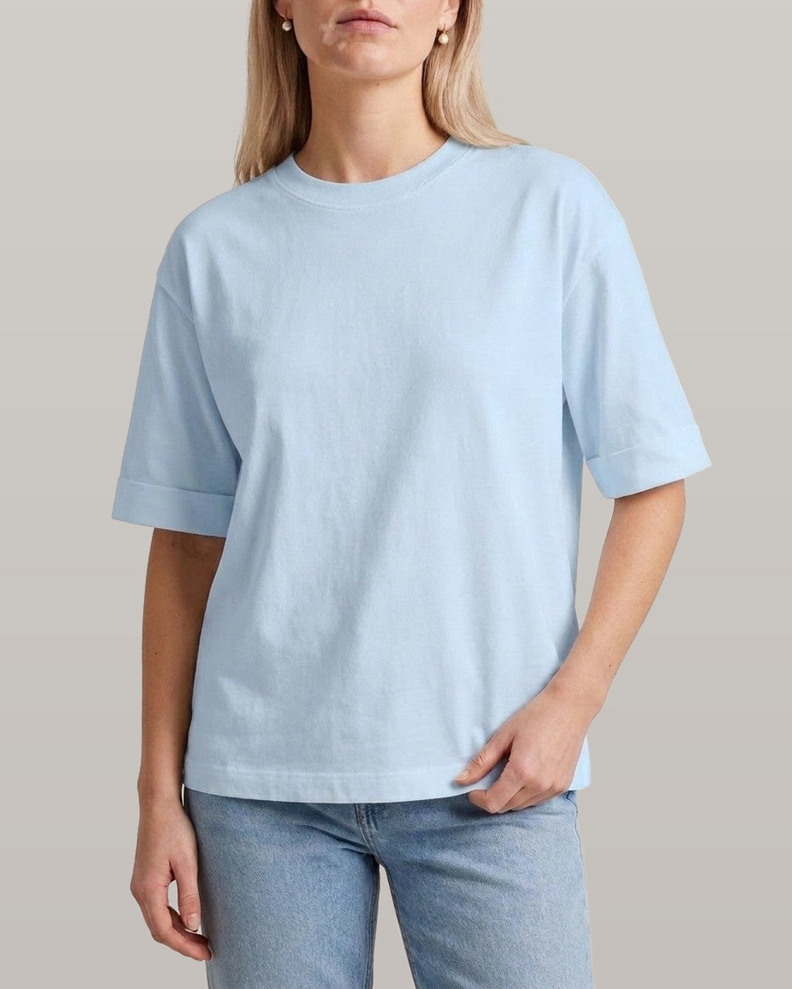 Half Sleeve Crew Neck Tee