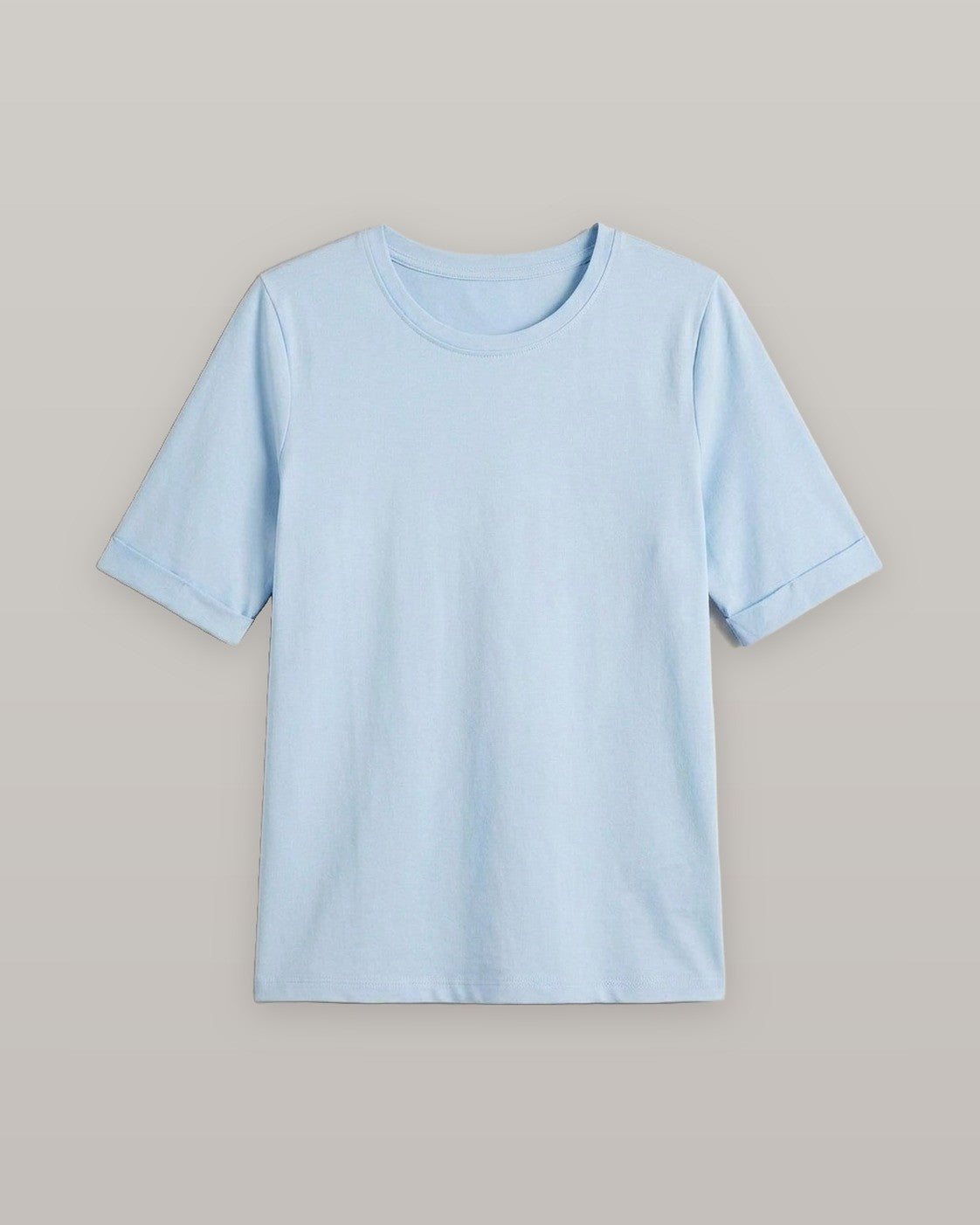 Half Sleeve Crew Neck Tee