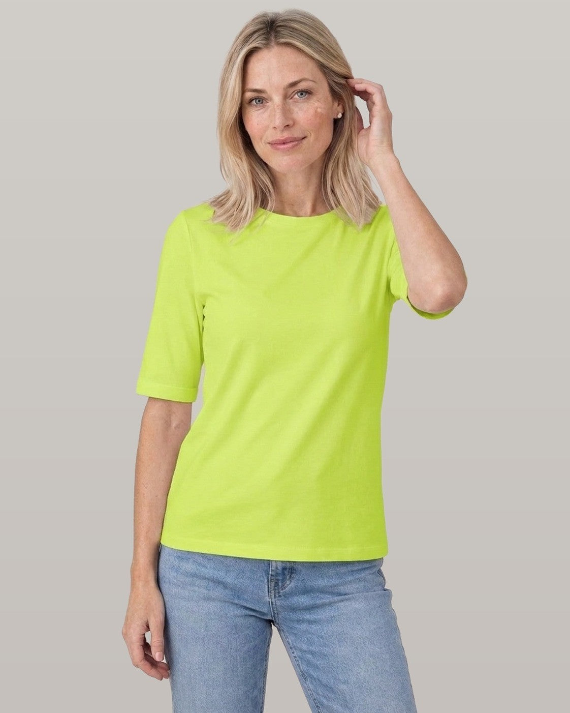 Half Sleeve Crew Neck Tee