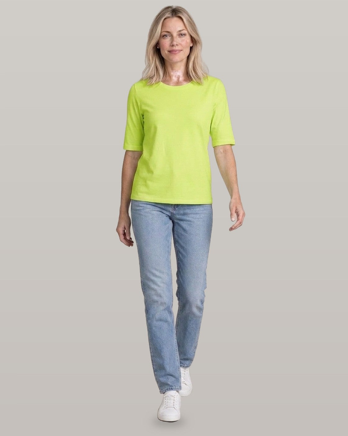 Half Sleeve Crew Neck Tee