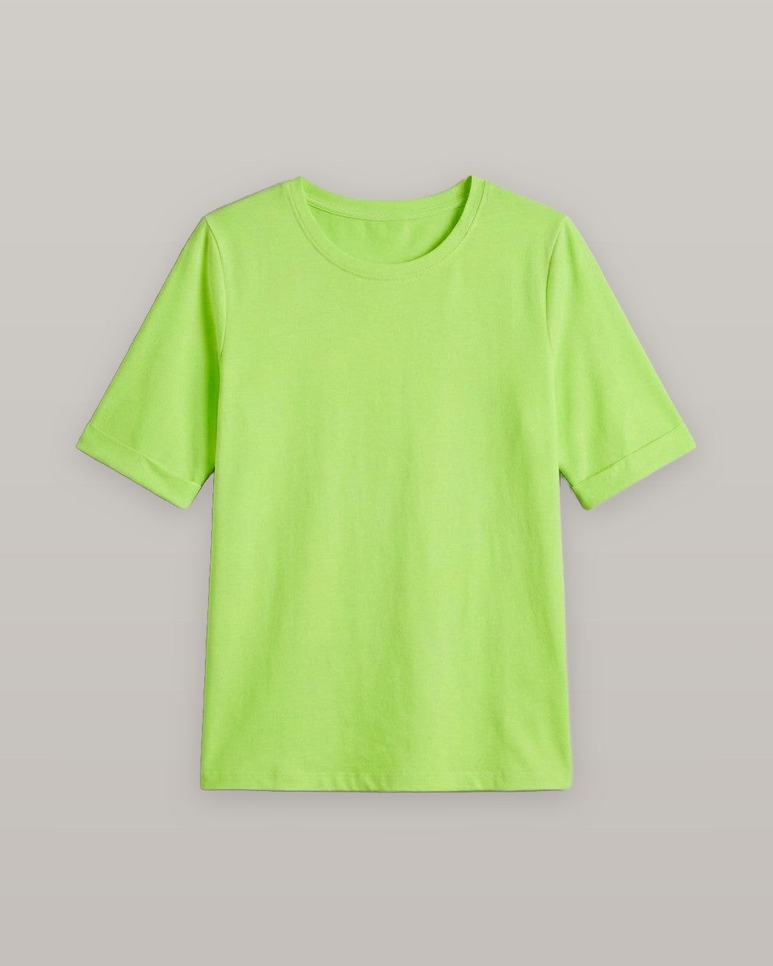 Half Sleeve Crew Neck Tee