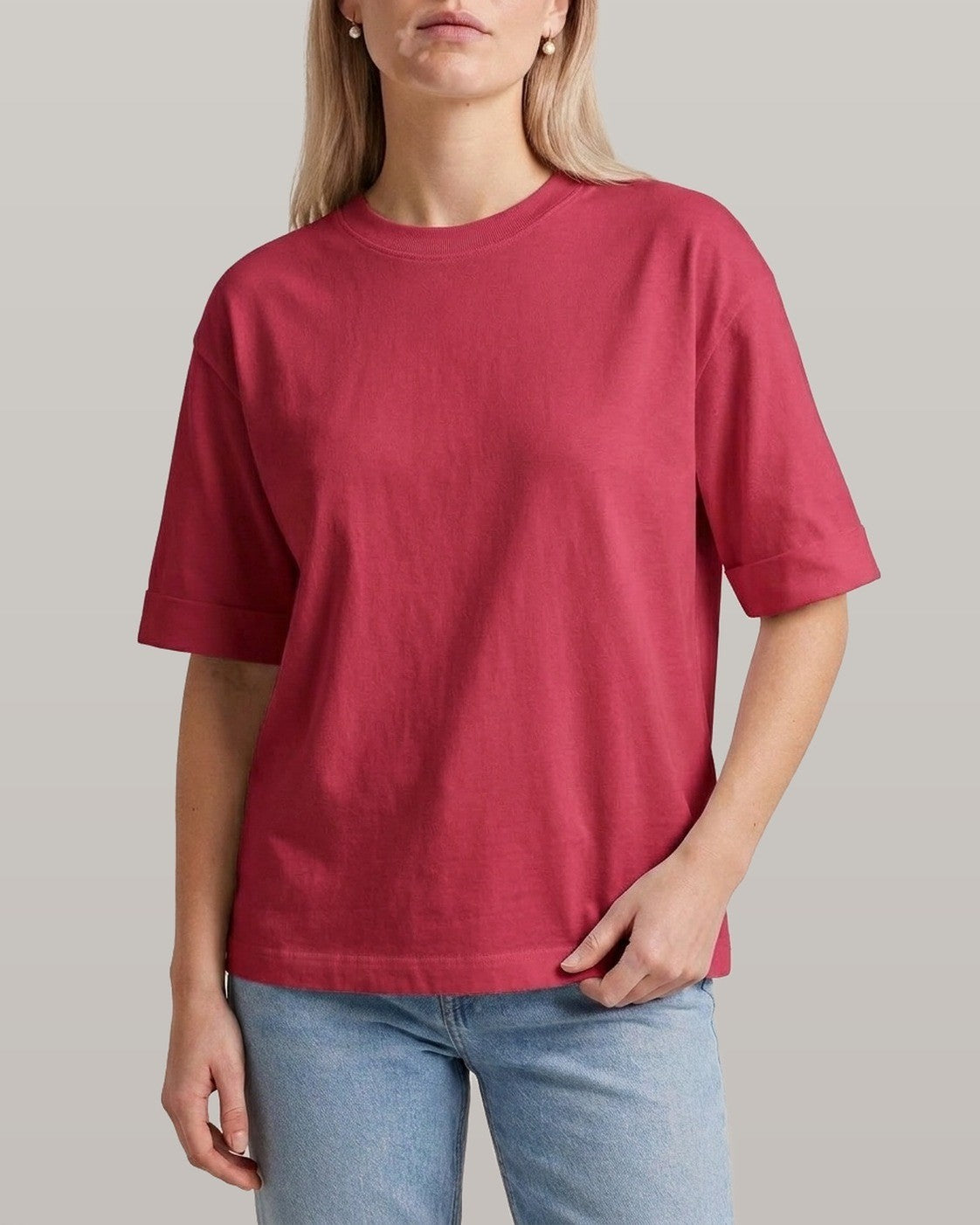 Half Sleeve Crew Neck Tee