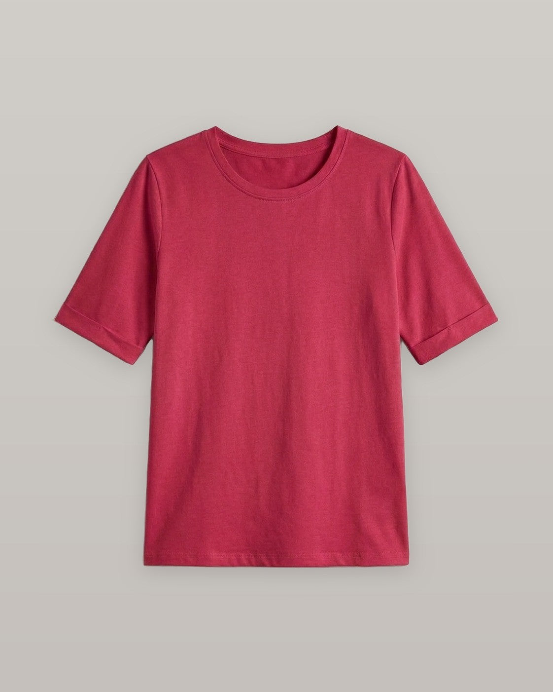 Half Sleeve Crew Neck Tee