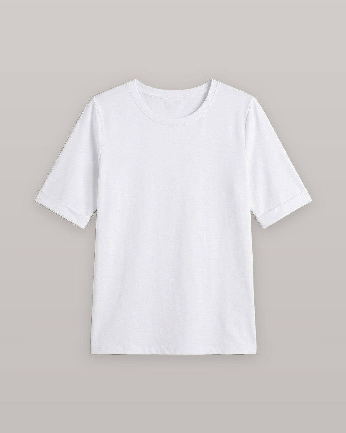 Half Sleeve Crew Neck Tee